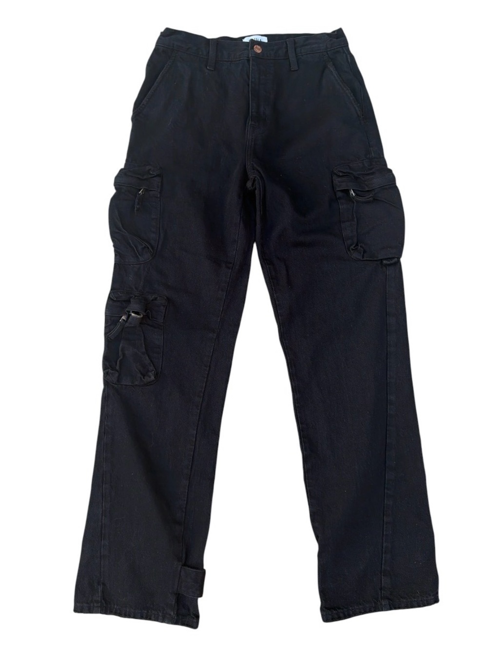 Pistola Black Cargo Jogger Women’s Pants Denim Size 26 - Picture 3 of 10